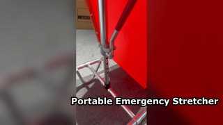 Camilla plegable ligera para emergencias