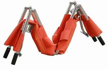 Ensanchador plegable portátil de la aleación de aluminio, transferencia paciente de la emergencia