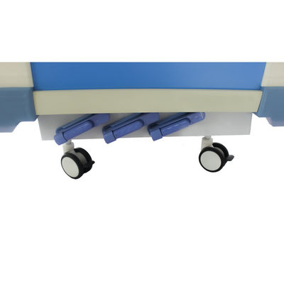 3 camas de hospital manuales resistentes de la función 80 grados para el oficio de enfermera paciente