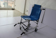 Cuatro ruedas plegables de cucharas, camillas, silla de ruedas, aleación de aluminio clase I