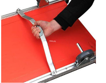 Cuatro ruedas de esterillas plegables de aleación de aluminio plana escalera simple de ruedas 350lb