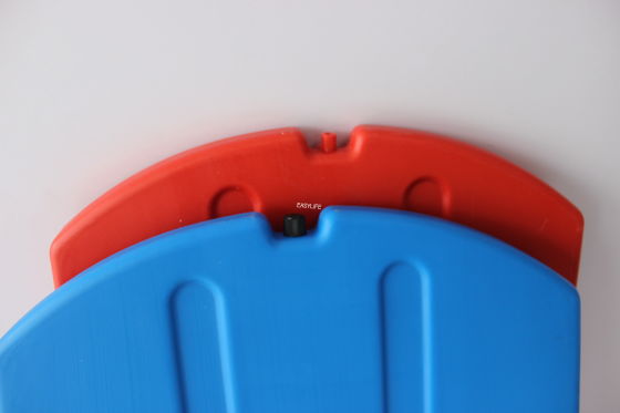 60.5CM Tabla de espina dorsal esterillas de rescate de emergencia de espina dorsal médica plegable