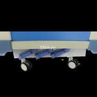 Camas de hospital manuales multifunción 3 manijas de acero 215*105*46