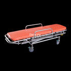 Cama de emergencia automática de ambulancia cama de camillas de aleación de aluminio no magnética portátil para resonancia magnética