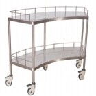 Un buen precio. 1400MM Instrumento quirúrgico de acero inoxidable 45CM Hospital médico con cajón en línea