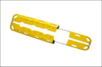 Rescate flotante médico del agua del plegamiento del HDPE de la espina dorsal del ensanchador plástico del tablero