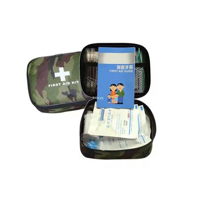 Camuflaje Kit de primeros auxilios de gran capacidad Kit de supervivencia en el desierto Kit de rescate al aire libre Kit médico paramédico