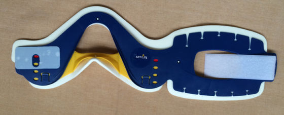 Collar ajustable columna cervical collar de fijación de cuello de polímero alto