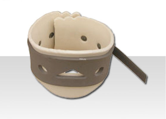 Collar ajustable columna cervical collar de fijación de cuello de polímero alto