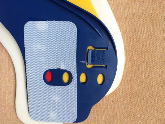 Collar ajustable columna cervical collar de fijación de cuello de polímero alto