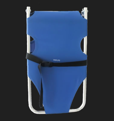 Dos esterillas médicas ligeras de aleación de aluminio plegadas resistentes a la corrosión de varios colores fáciles de operar