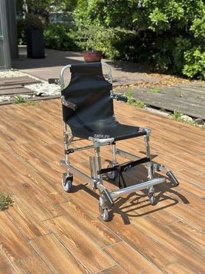 Sillón de escalera ligero, soporte flexible de aleación de aluminio espeso