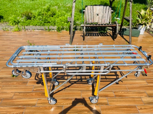 Un buen precio. Transporte de primeros auxilios ambulancia camilla plegable compacta ligera en línea