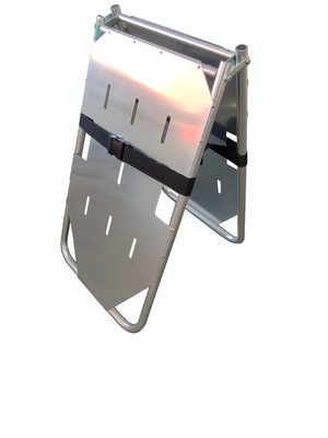 Un buen precio. Tabla dura de aleación de aluminio Dos esterillas plegables para transferencia de pacientes conveniente de llevar en línea