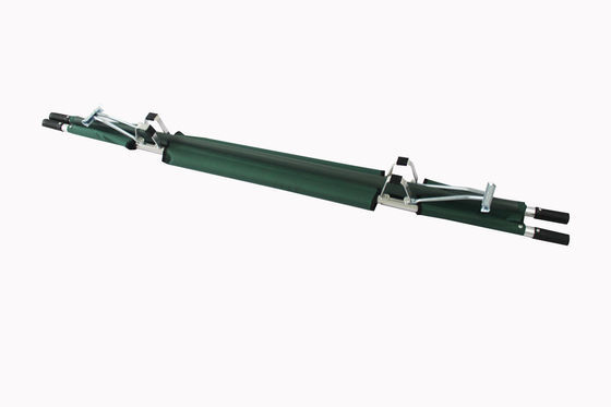 Estanterías de aleación de aluminio plegables de cuero de Oxford transportando a los heridos