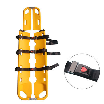 Traslado de pacientes sin esfuerzo con una camilla plegable para ambulancias