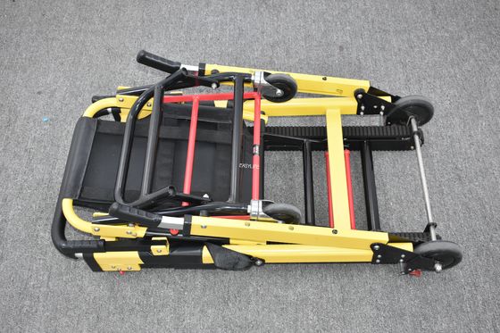 Caminante manual de aleación de aluminio tipo de escalera estiradora plegable ligera para el traslado de pacientes hospitalarios