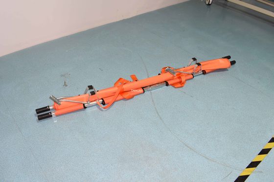 Aluminio plegable del ensanchador de dos dobleces para la emergencia médica con la correa que celebra paciente