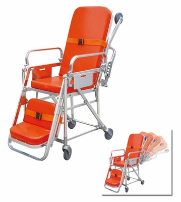 ensanchador de la ambulancia del 1.96M Self Loading Folding cum la silla de ruedas, aluminio