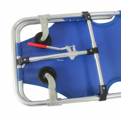 Ventas calientes dos ruedas ensanchador plegable los 55cm de la ambulancia del plegamiento de la emergencia de 60 grados