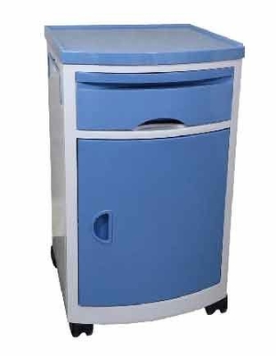 Gabinete médico de la cabecera del ABS de los muebles del hospital de los 45CM el 17.7in con el cajón al almacenamiento para la sala
