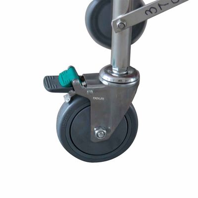 ODM paciente de la carretilla de aluminio de H500mm de la aleación de la ambulancia del ensanchador durable de la cama