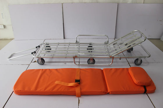 Embarque automático ajustable plegable de la altura de la carretilla 40kg del ensanchador de la ambulancia de 190 de x 55 de los X 92CM