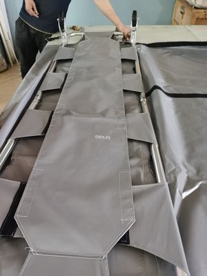 Ensanchador plegable del rescate con la bolsa para transportar cadáveres fija 220 x 55 x 15 cm los 95cm