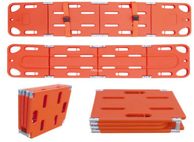 el 1.91M Foldable Spine Board, ensanchador plástico del rescate del fuego, tablero de la espina dorsal del plegamiento del ensanchador del rescate que nada