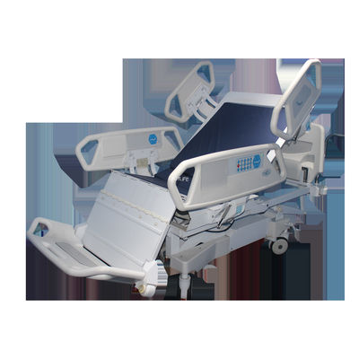 de los 85cm de la función 40deg 5 cama de hospital completamente eléctrica detrás para el sitio del uso en el hogar ICU