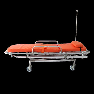 Carretilla de la transferencia de la carga de la aleación de aluminio de los 88CM el 1.9M Patient Transfer Trolley