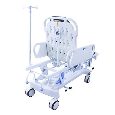 Un buen precio. Carretilla paciente plegable médica 560M M del ensanchador del hospital de la cama de la emergencia de la transferencia de la ambulancia ajustable los 30CM en línea