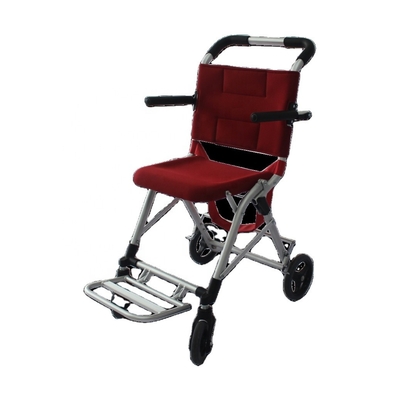Un buen precio. Sillones de ruedas manuales ultraligeros portátiles plegables para ancianos para viajar con patinetes empujados a mano en línea