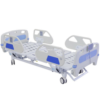 2150MM 250KGS Cama de hospital eléctrica de cinco funciones para uso de pacientes en UCI