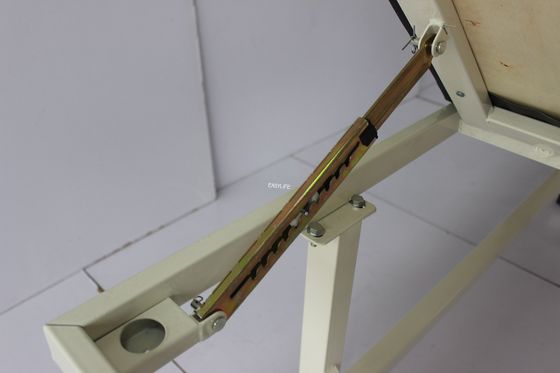 Camas médicas del examen de Gynae de la aleación de aluminio que levantan manualmente