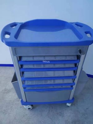 Equipo de la carretilla de la emergencia de 480M M los 92CM en el carro GB2626 del desplome del hospital