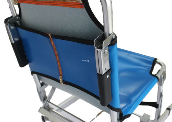 sillas de rueda de los 35in para las escaleras que van encima de la transferencia paciente azul ISO9001 de los pasos