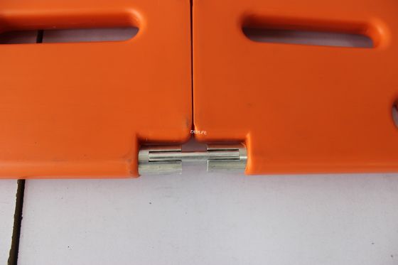 Tabla de espina dorsal de camilla de emergencia plegable de plástico de alta densidad con penetración de rayos X y CT