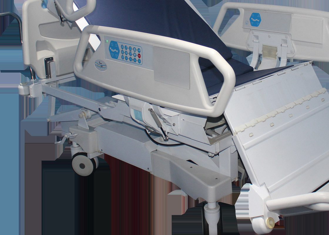 de los 85cm de la función 40deg 5 cama de hospital completamente eléctrica detrás para el sitio del uso en el hogar ICU