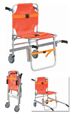 Un buen precio. Camilla de silla de escalera de silla de ruedas de elevación plegable de evacuación de aleación de aluminio de emergencia en línea