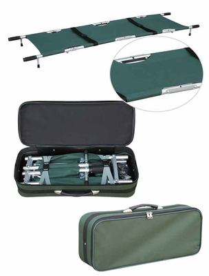 Un buen precio. Transporte del paciente de la ambulancia de la aleación de aluminio de la camilla del estilo plegable médico de los 44 cm los 9cm en línea