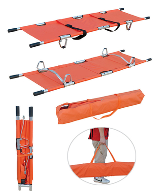 Un buen precio. Aluminio plegable del ensanchador de dos dobleces para la emergencia médica con la correa que celebra paciente en línea