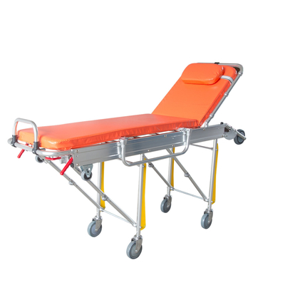 Un buen precio. Ensanchador plegable cargado médico de la ambulancia de la emergencia con la verja de la aleación de aluminio en línea