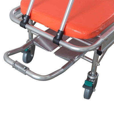 Un buen precio. ODM paciente de la carretilla de aluminio de H500mm de la aleación de la ambulancia del ensanchador durable de la cama en línea