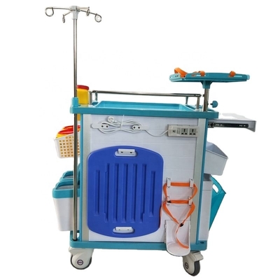 Un buen precio. Equipo durable 520M M de la carretilla del equipamiento médico de emergencia del carro del desplome en línea