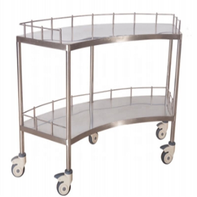 Un buen precio. Carretilla de acero inoxidable médica del instrumento quirúrgico de los muebles 45CMHospital de 1400M M con el cajón y la rueda en línea