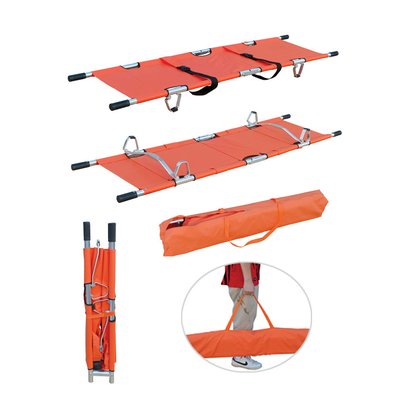 Un buen precio. Ensanchador médico plegable de la litera de la ambulancia plegable de 210 de x 44 de los x 6cm carga de 159 kilogramos en línea